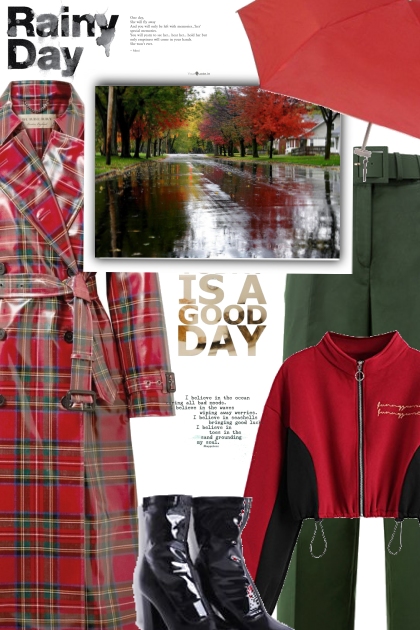Good Rainy Day- Combinazione di moda