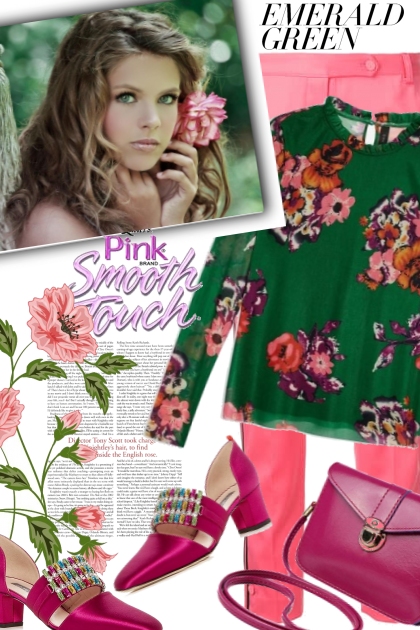 Green and Pink- Combinazione di moda