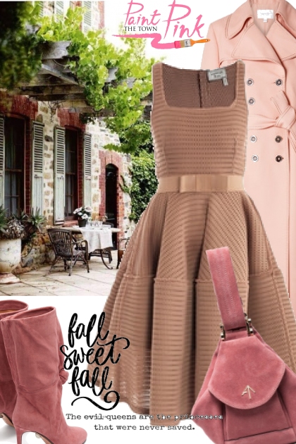 Paint It Pink- Combinazione di moda