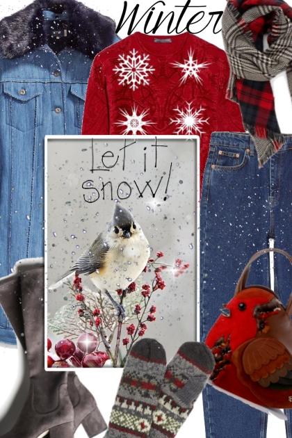 Winter: Let It Snow!- Combinazione di moda