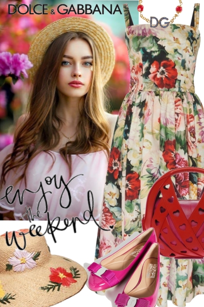 Enjoy the Weekend with Dolce&Gabbana- Fashion set