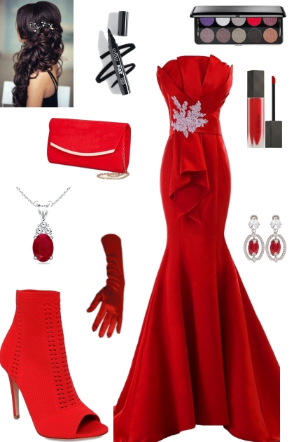 Ruby Red- Модное сочетание