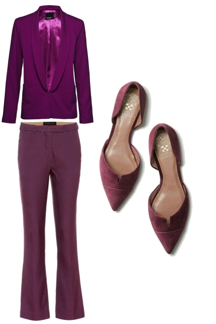 All-Purple Outfit- Kreacja