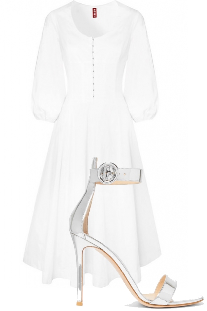 White Dress- Fashion set