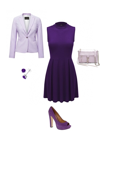 Фиолетовый- Fashion set