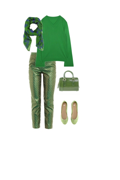 зеленый 1- Fashion set