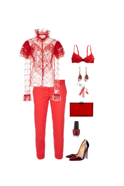 Красный лук- Fashion set