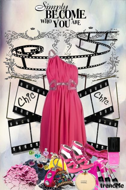 Pink movie- Combinazione di moda