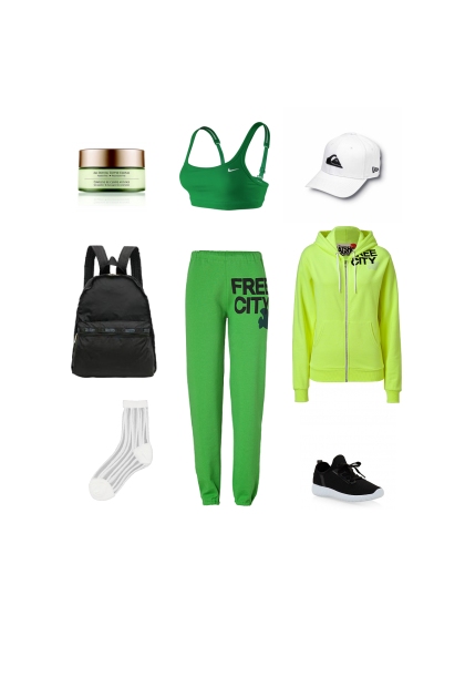 зеленый- Fashion set