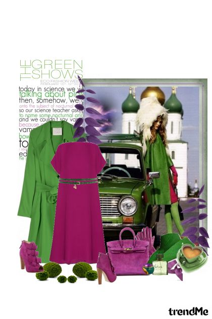 The green shows!- Fashion set