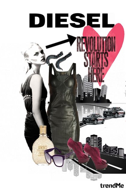 Modern revolution by DIESEL- Combinaciónde moda