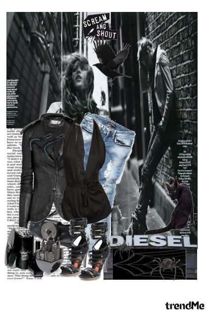 Dirty Style by DIESEL- Модное сочетание