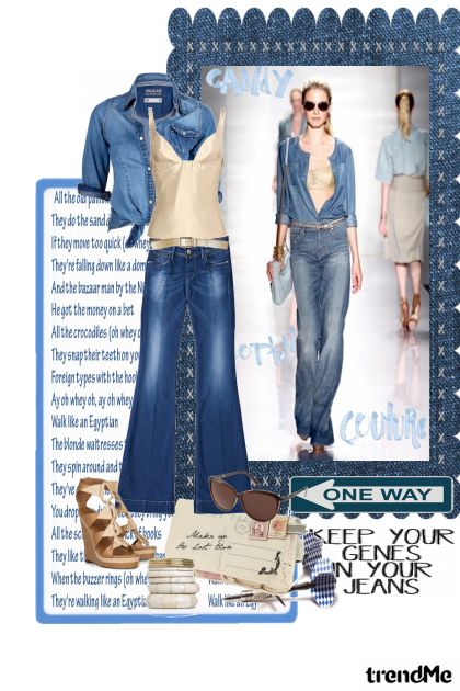 Keep your genes in your jeans :)- Combinaciónde moda
