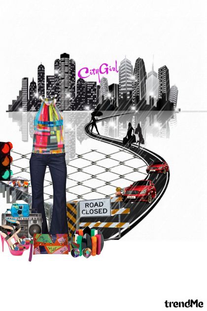 Rain City Girl- Fashion set