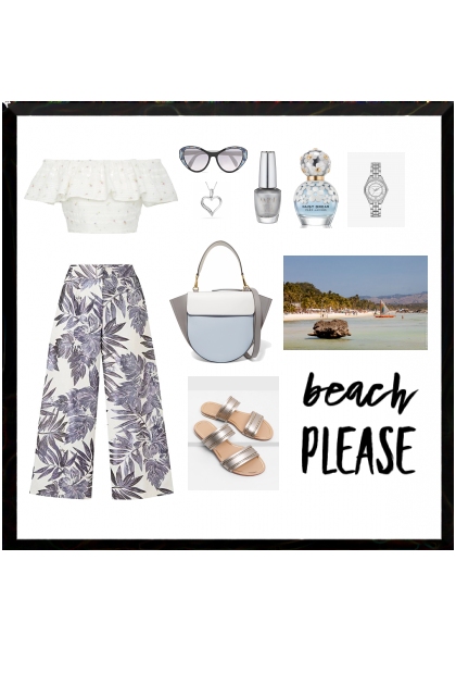 Summer beach set- combinação de moda