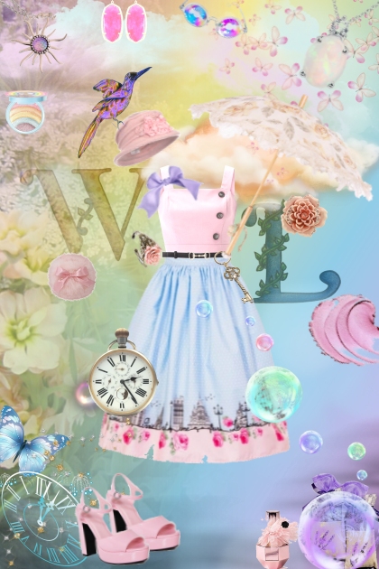 Pin-Up in Wonderland- Fashion set