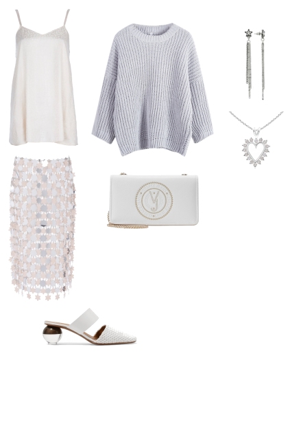 total white- Fashion set