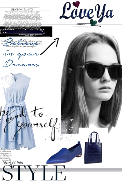 A PATCH OF BLUE- Combinazione di moda