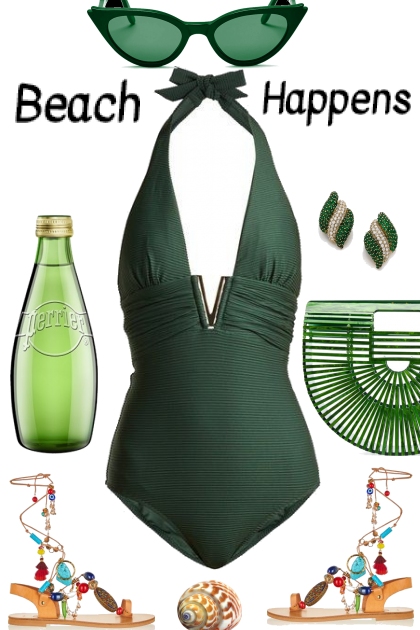 To The Beach- combinação de moda