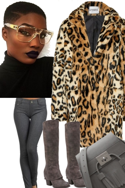 LEOPARD AND GRAY