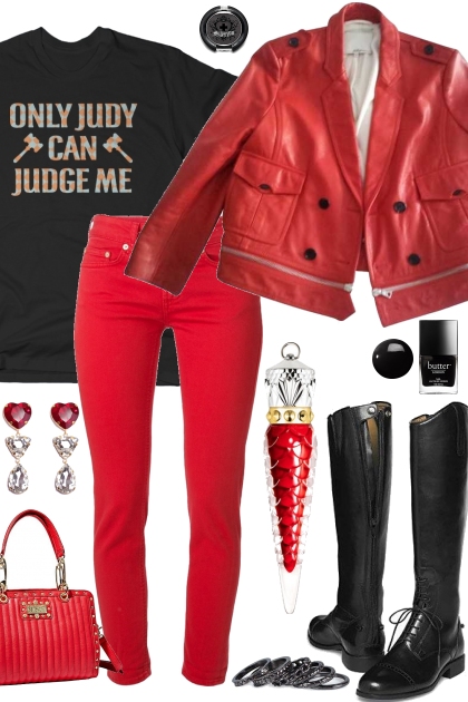ONLY JUDY CAN JUDGE ME- Combinaciónde moda