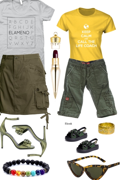 CASUAL, CASUAL, CASUAL- combinação de moda