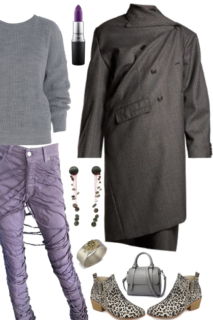 WHEN SHE'S COLD OUTSIDE- Combinazione di moda