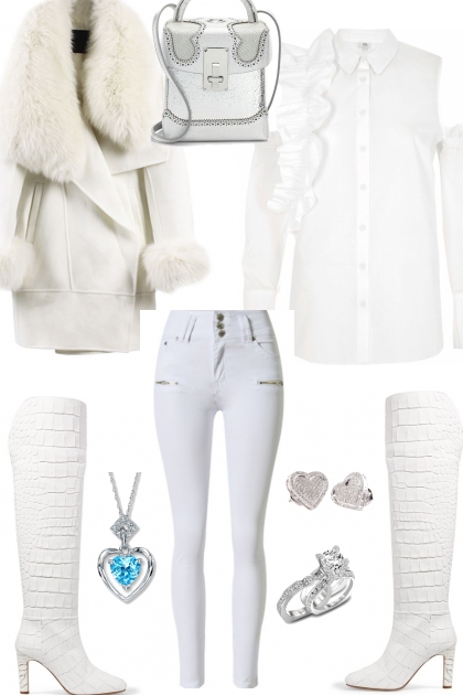 WINTER WHITE 2018 - Modekombination