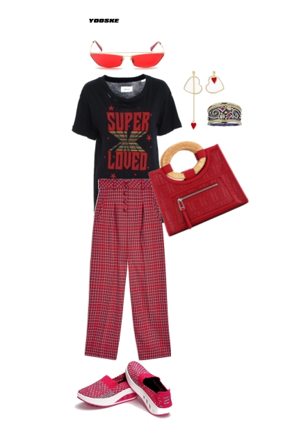 YOU ARE SUPER LOVED, MY FRIENDS- Fashion set