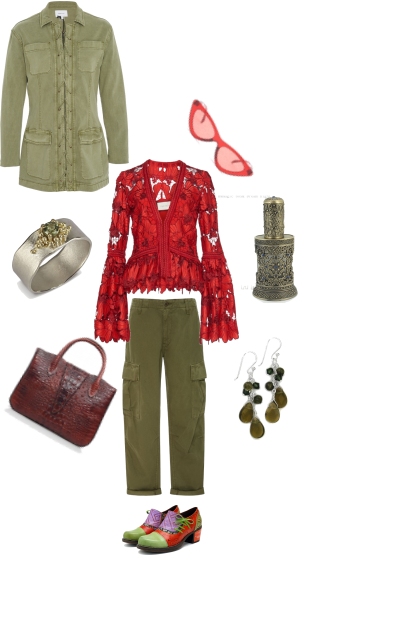 DRESSING UP CARGO- Combinazione di moda