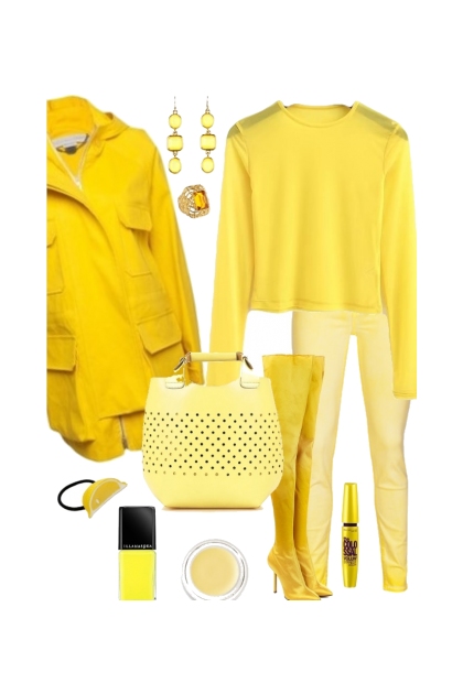 SHE'S YELLOW- Fashion set