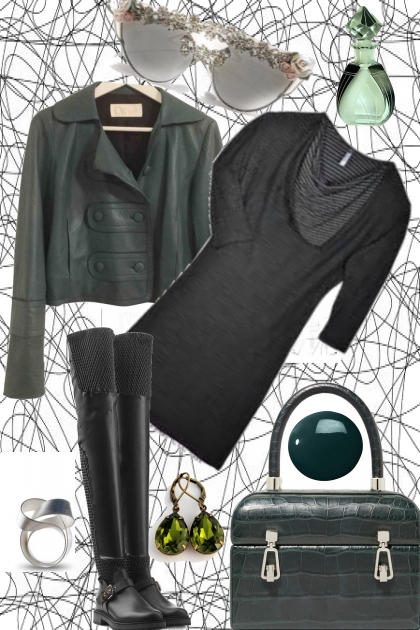 THAT DEEP GREEN- Combinaciónde moda