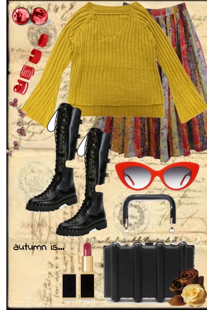 WHAT AUTUMN IS - combinação de moda