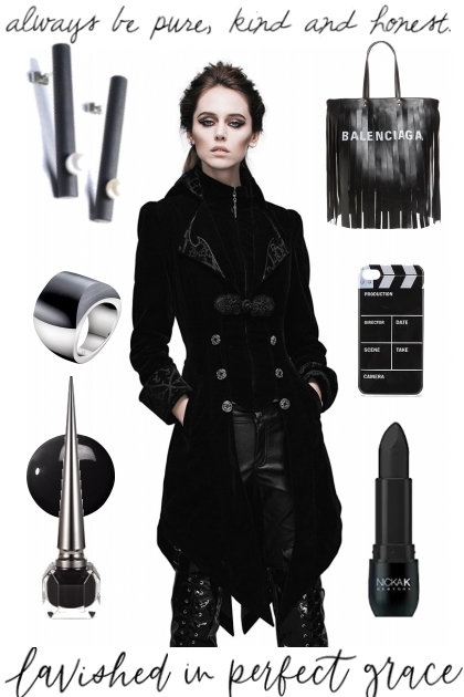 WINTER BLACK - Combinazione di moda