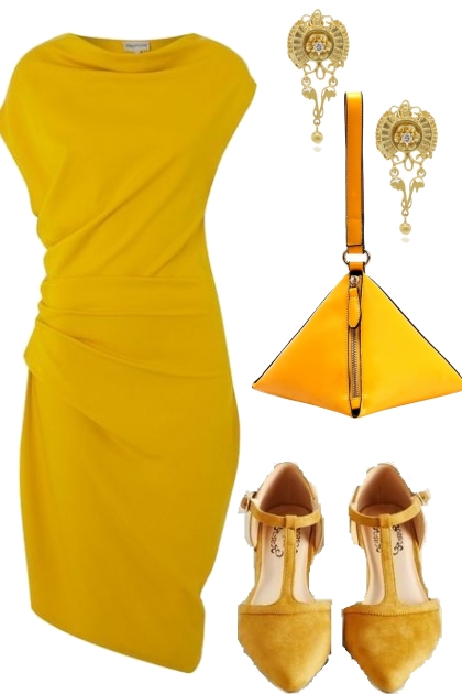 YELLOW MONOCHROME- Fashion set