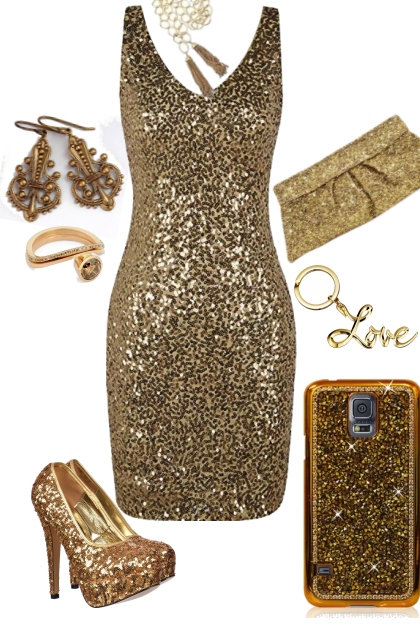 GOLD ATTRACTS- Fashion set