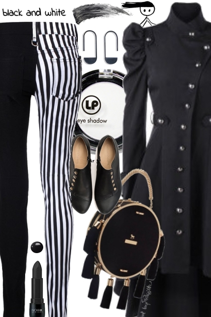 BLACK and WHITE- Combinazione di moda