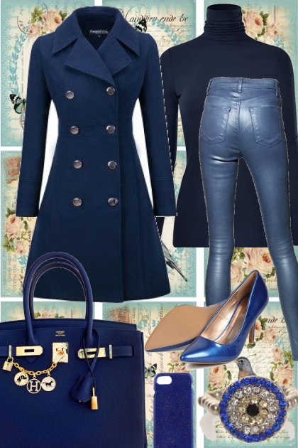 MINIMALIST NAVY- Combinazione di moda