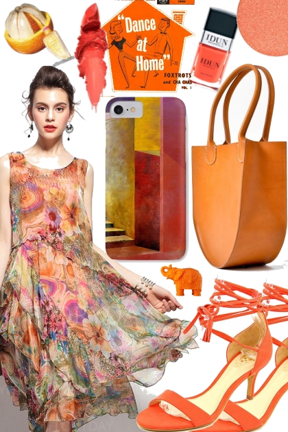 ORANGE IS THE NEW NEW- Combinazione di moda