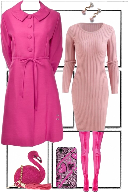 HAUTE PINK- Combinazione di moda