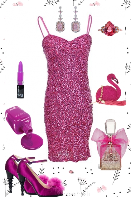 HAPPY PINK- Fashion set