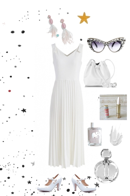 NIGHT WHITE- Fashion set