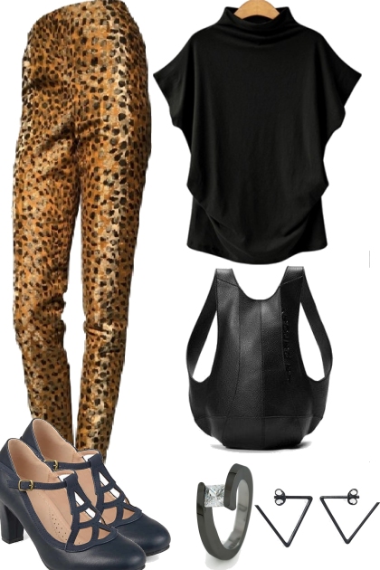 THE SPOTTED PANTS- Fashion set