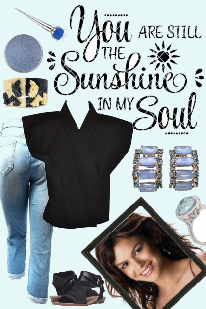 TREND ME FRIENDS ARE LIKE SUNSHINE- Fashion set