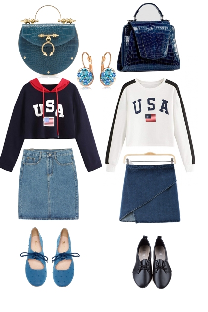 AMERICAN SISTERS- Combinazione di moda