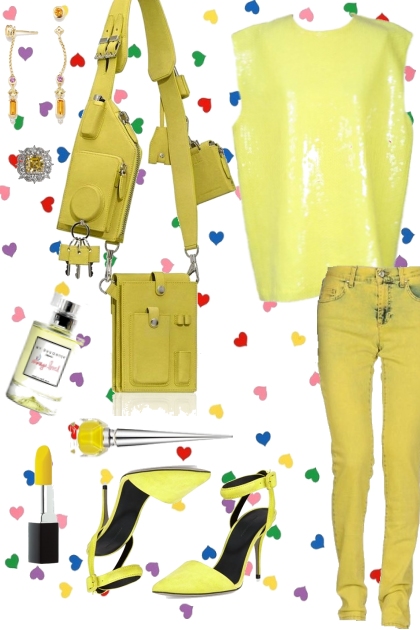 APPEAR IN YELLOW - Fashion set