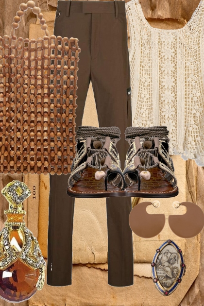 ANTIQUITY BROWN- Combinazione di moda