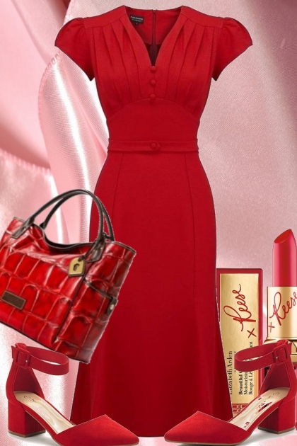 UNSTOPPABLE IN RED- Fashion set