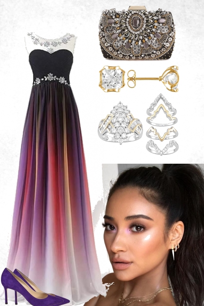 EVENING ELEGANCE- Fashion set