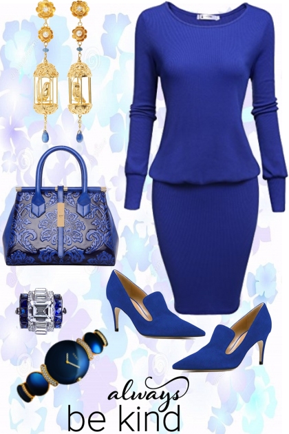 BLUE DRESS <3- 搭配